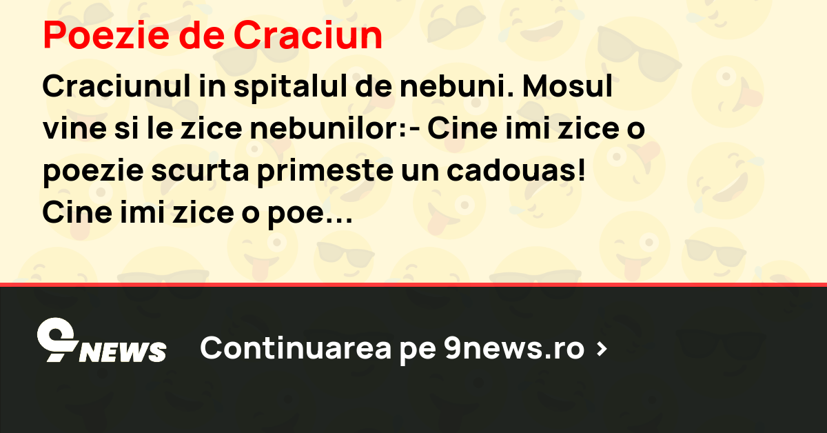 Poezie de Craciun