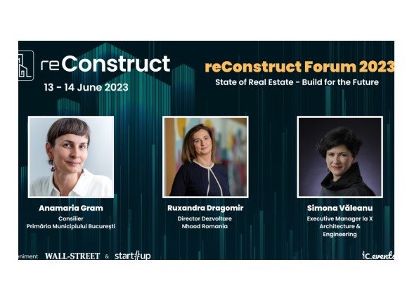 reConstruct Forum 2023: cum regenerăm orașele și le facem mai verzi?