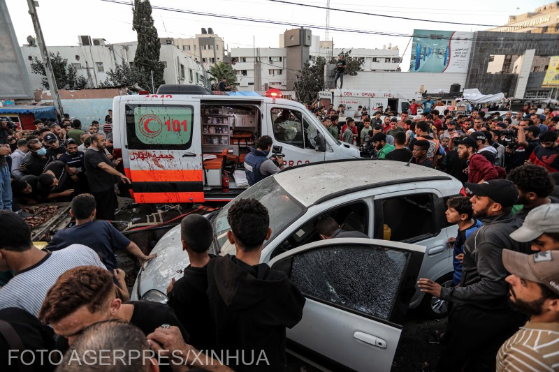 Noi atacuri israeliene au vizat trei spitale din Fâșia Gaza. „Suntem profund îngrijorați de bunăstarea a mii de civili de acolo”