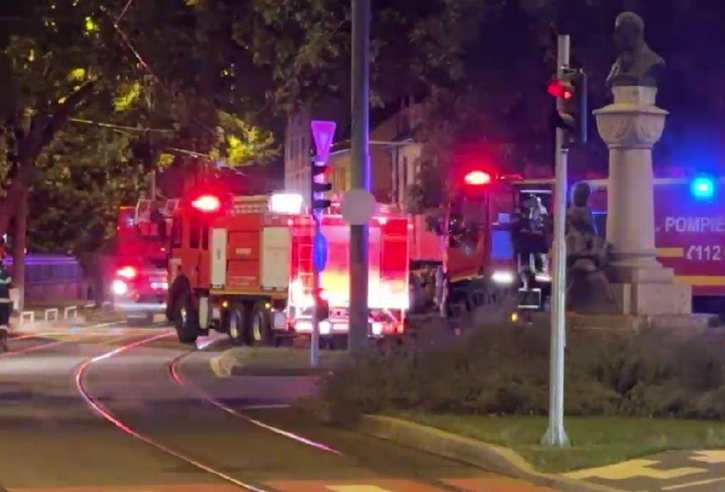 Incendiu la Spitalul de Copii din Timișoara. 25 de copii au fost evacuați