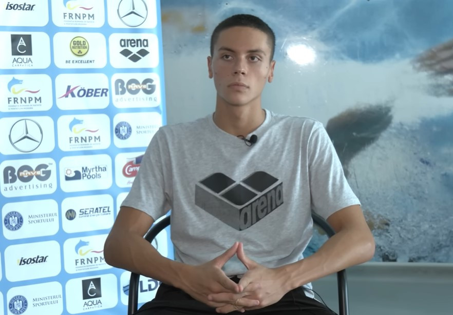 David Popovici, pregătiri pentru admiterea la Facultate. Ce va studia