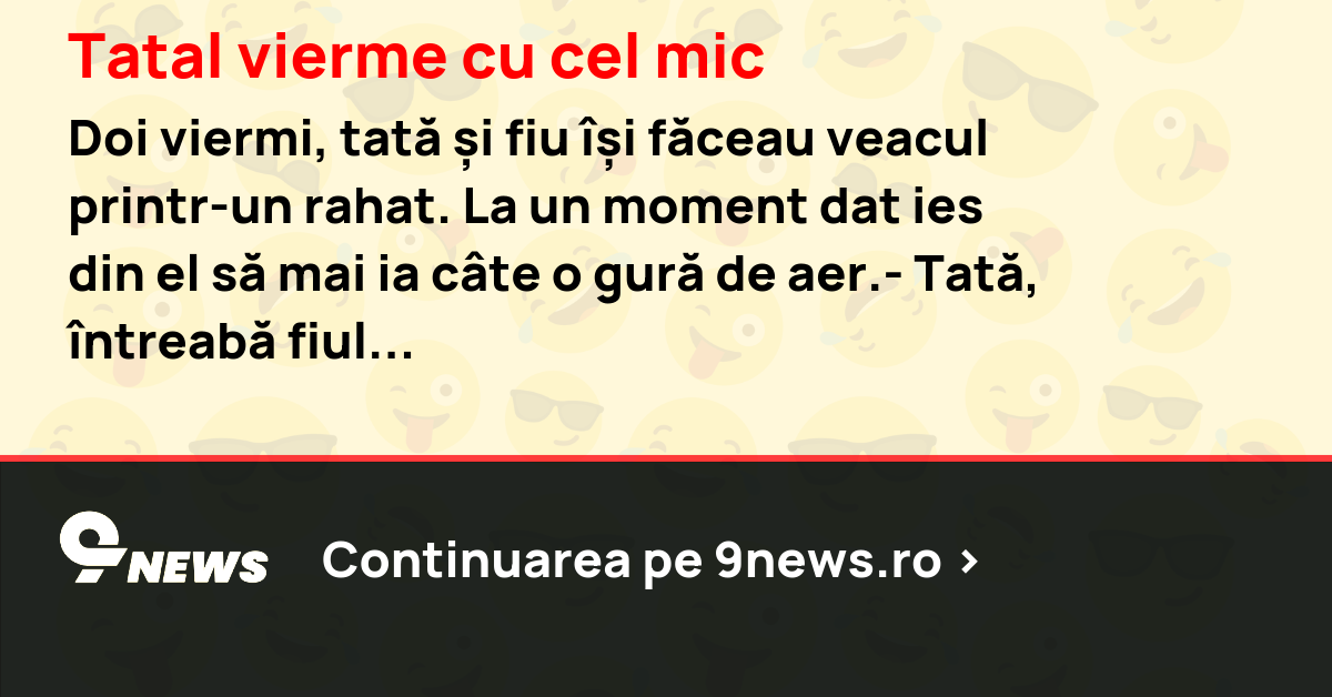 Tatal vierme cu cel mic