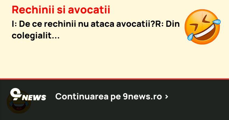 Rechinii si avocatii