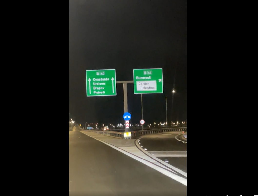 Cea mai nouă autostradă din România este parțial gata. Când va fi inaugurată