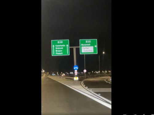 Cea mai nouă autostradă din România este parțial gata. Când va fi inaugurată