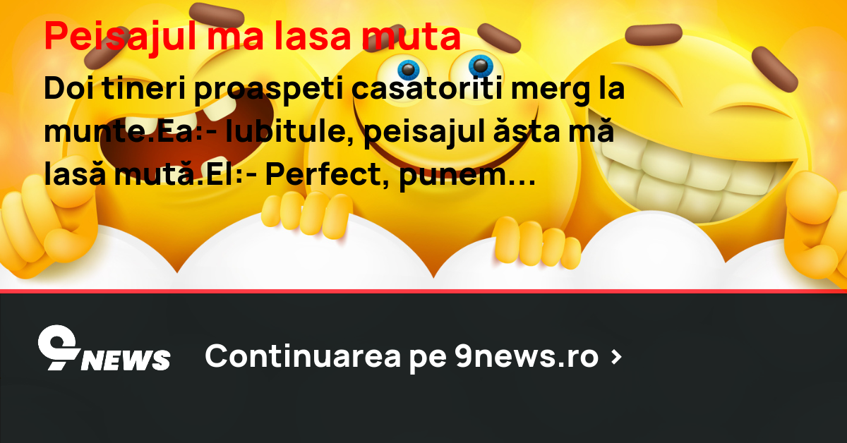 Peisajul ma lasa muta