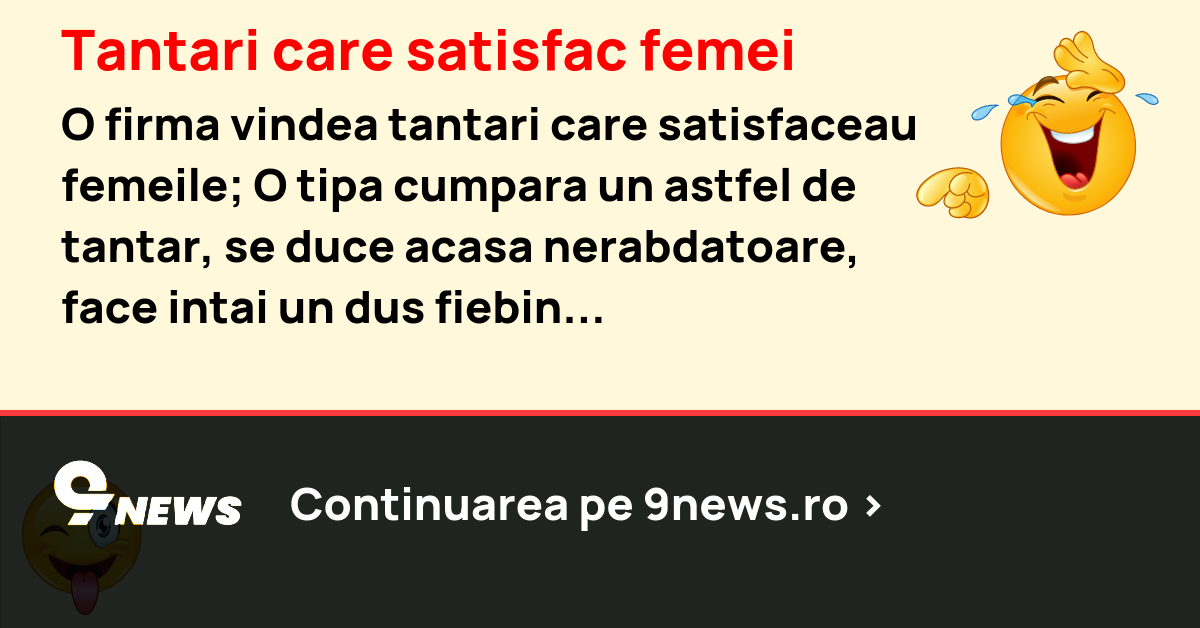 Tantari care satisfac femei