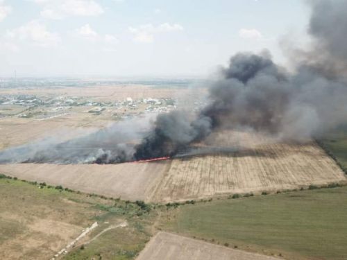 Un nou incendiu puternic în Măgurele