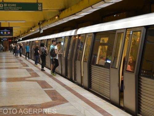Haos la metrou: o garnitură s-a defectat în stația Tineretului. Circulația este perturbată