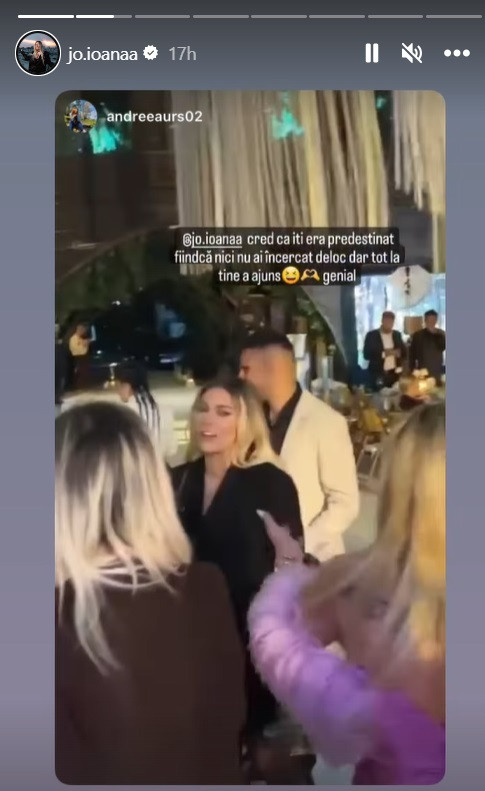 Jo a prins buchetul la nunta Irinei Deaconescu. Reacția lui Juno a stârnit hohote de râs: „Mi-am lăsat iubita aseară singură”