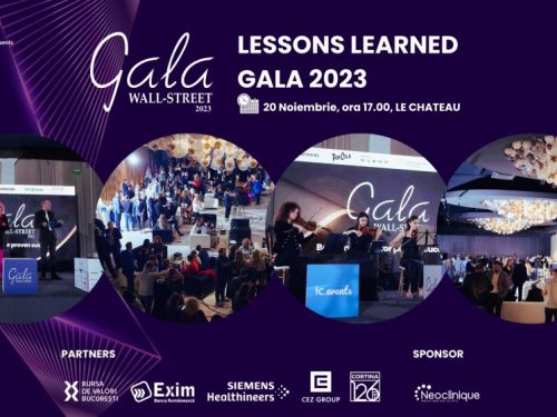 Gala Wall-Street.ro 2023: Lecțiile învățate de companiile de top și liderii de business ai României