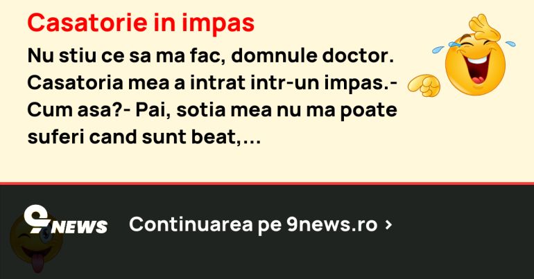 Casatorie in impas