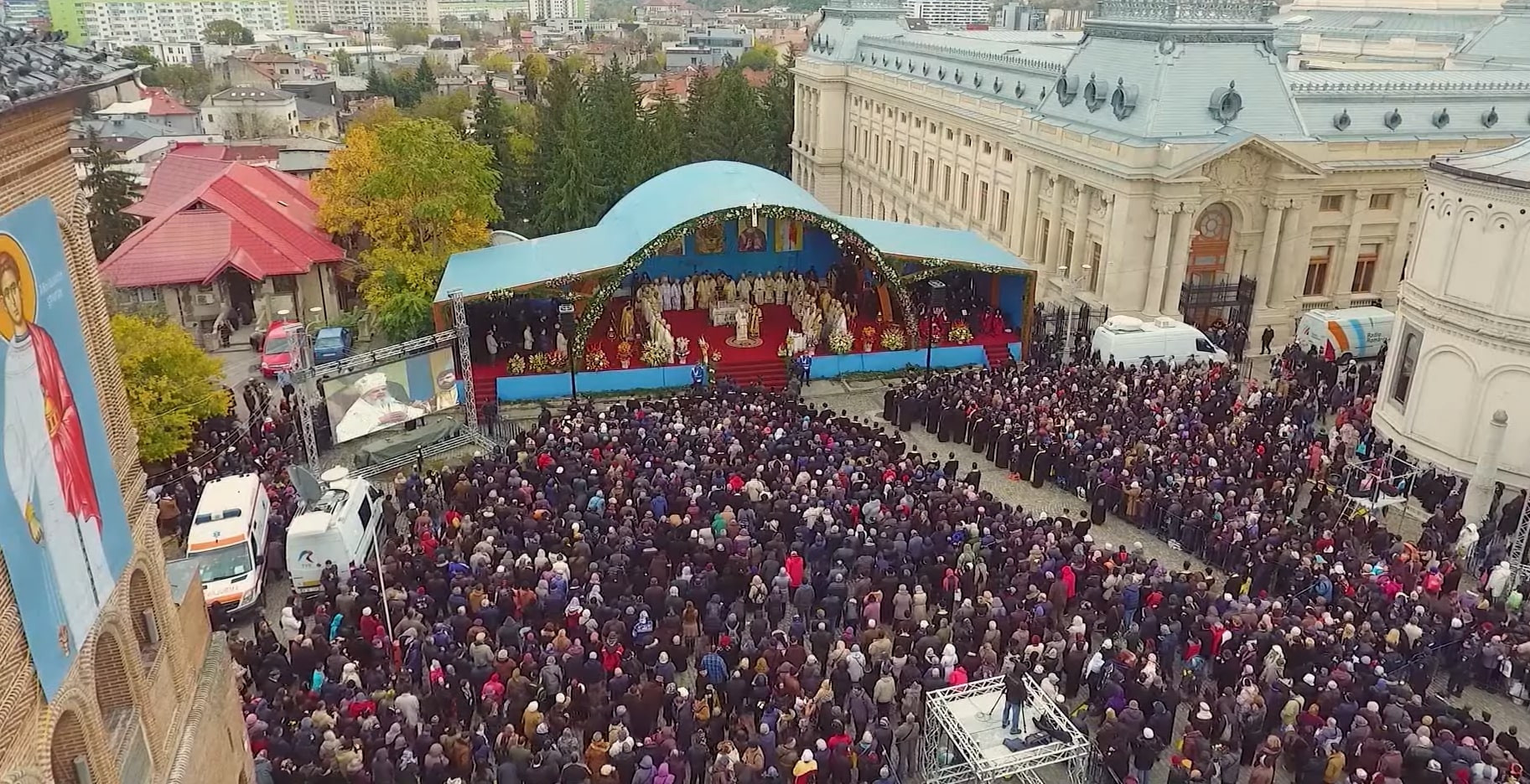 Pelerinaj de Sfântul Dimitrie cel Nou în București. Programul liturgic 21-29 octombrie 2023