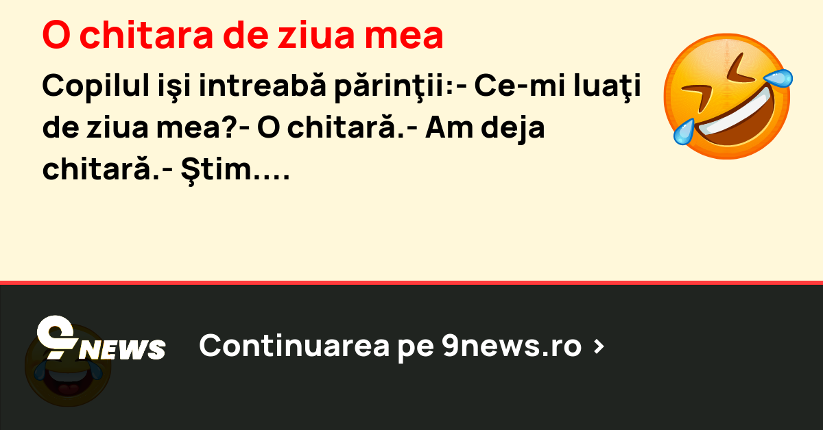 O chitara de ziua mea