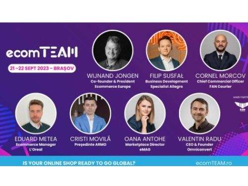 E-commerce: 6 motive pentru care nu trebuie să ratezi ecomTEAM 2023