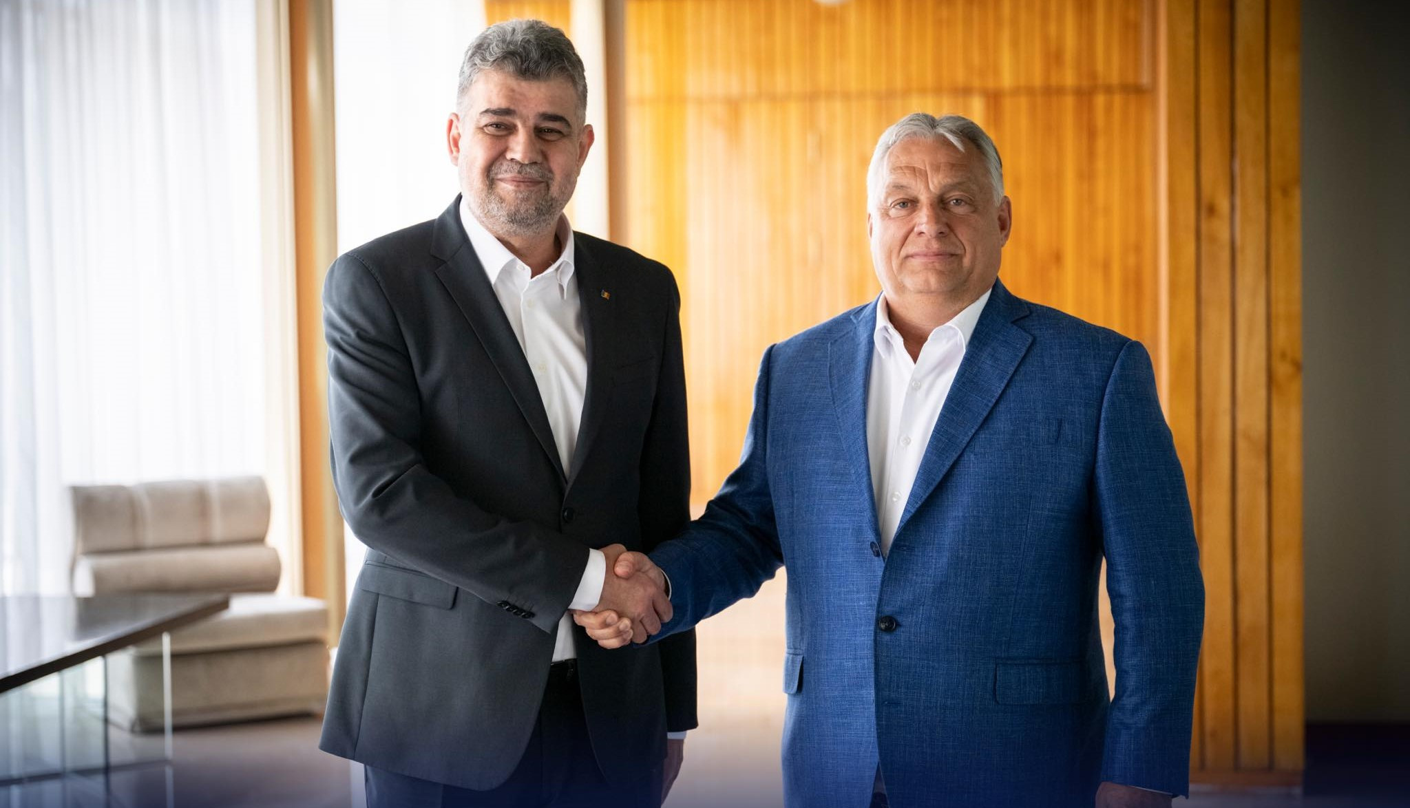 Viktor Orban s-a întâlnit cu Marcel Ciolacu la București. „Începutul unei frumoase prietenii!”