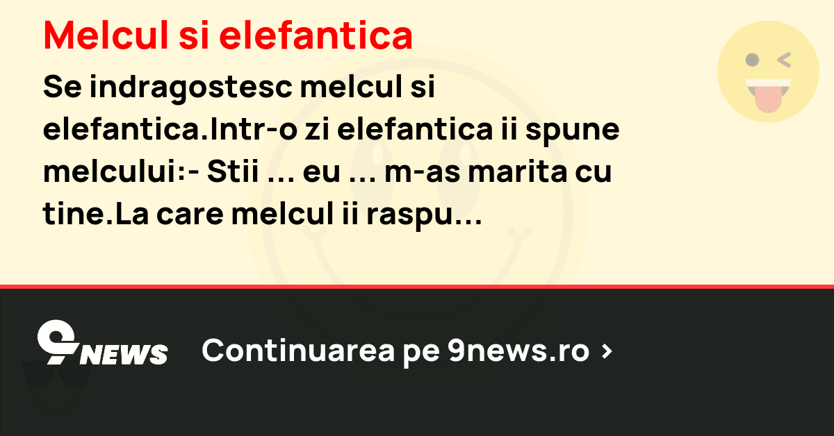 Melcul si elefantica