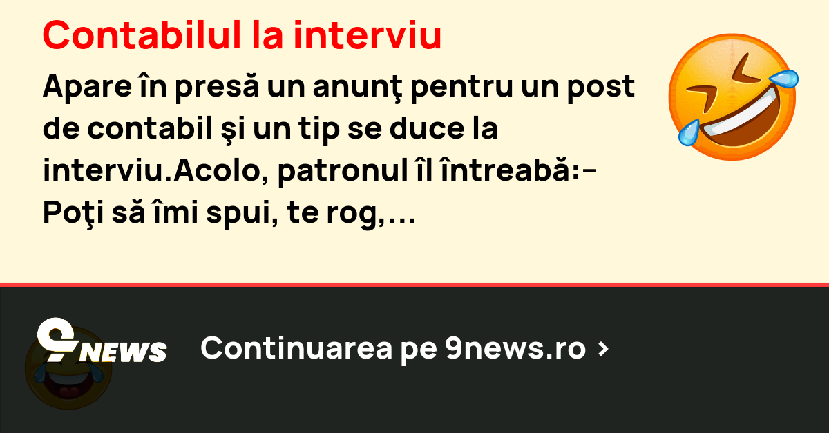 Contabilul la interviu