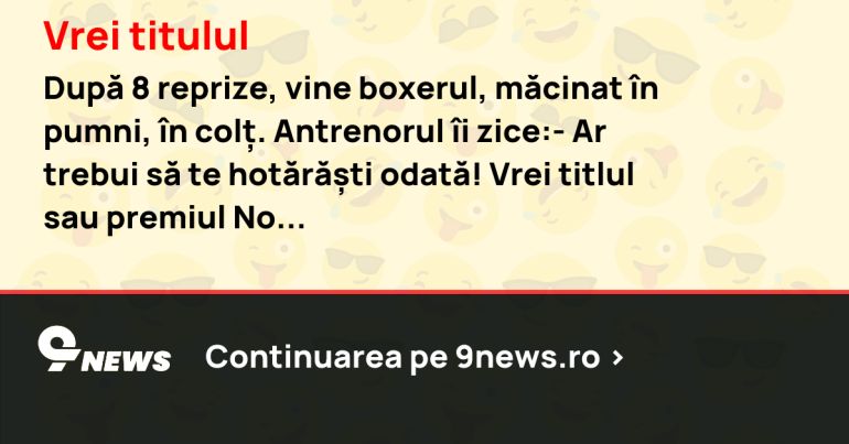 Vrei titulul
