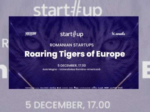 Premiera documentarului “Romanian Startups - Roaring Tigers of Europe” - 5 decembrie 2023