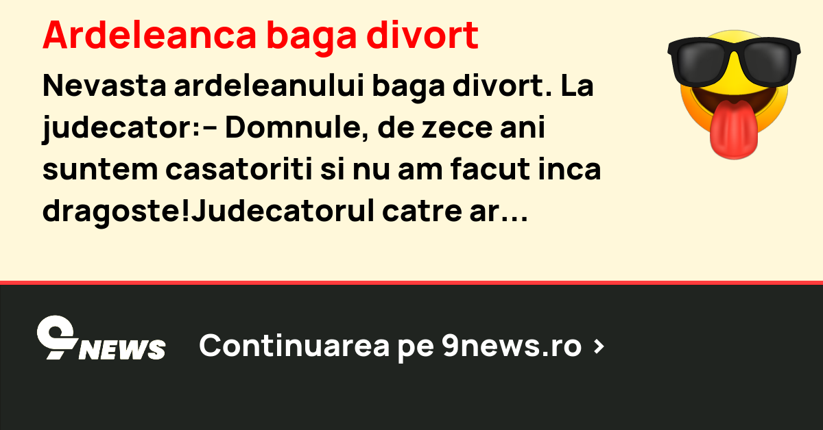 Ardeleanca baga divort