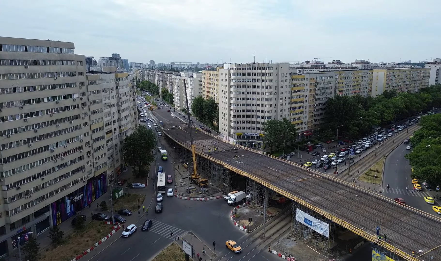 Când se va deschide circulația pe Pasajul Ghica. Anunțul făcut de Nicușor Dan