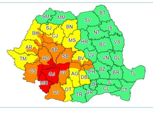 Prognoza ANM 12 - 25 iunie. Vor fi fenomene meteo extreme în România, în următoarele două săptămâni