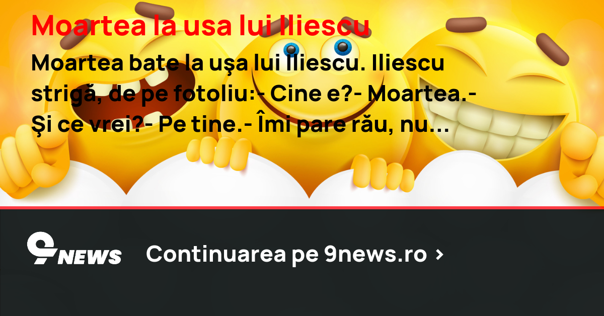 Moartea la usa lui Iliescu