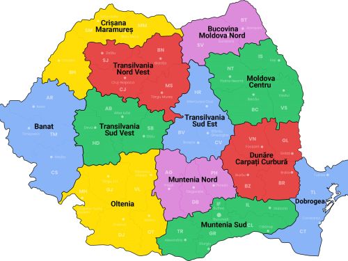 România ar putea fi reorganizată în 12 județe. Cum ar putea fi împărțită țara, potrivit unui proiect de lege