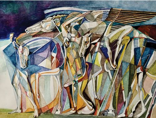 HORROR VACUI. Expoziție de Horia Roșca, 14 decembrie 2023 – 21 ianuarie 2024, Sala Irina Nicolau Muzeul Național al Țăranului Român