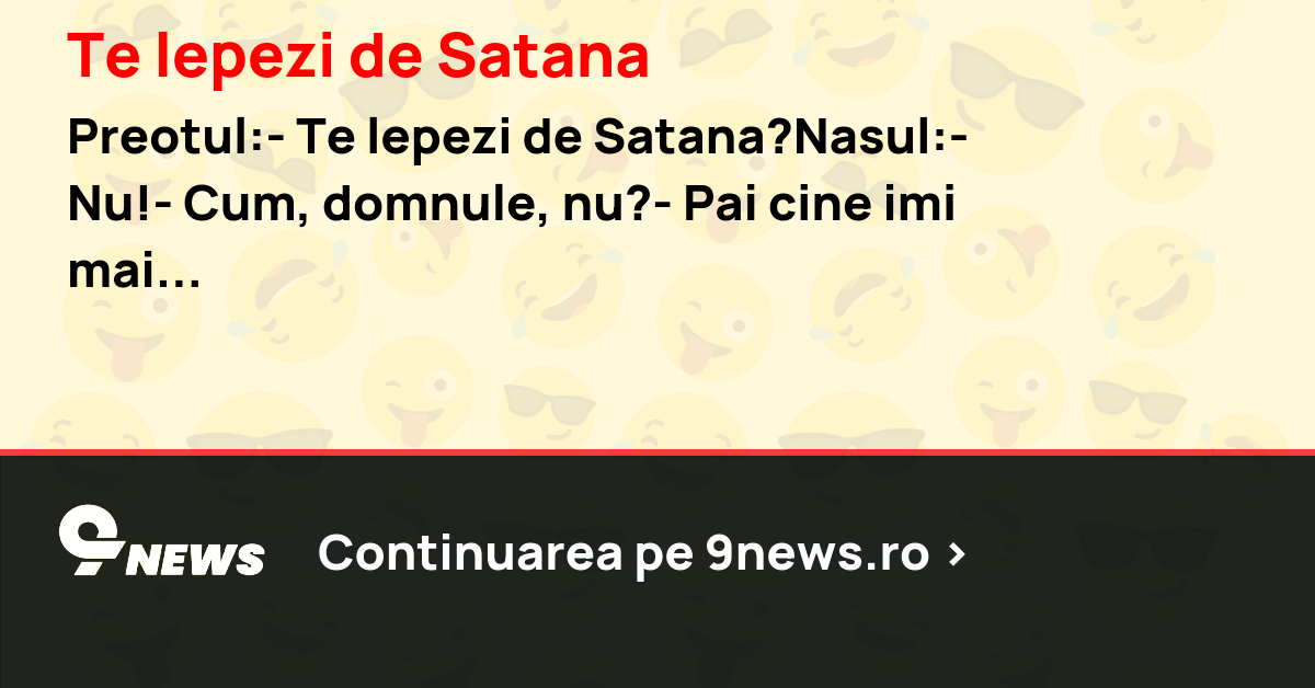 Te lepezi de Satana