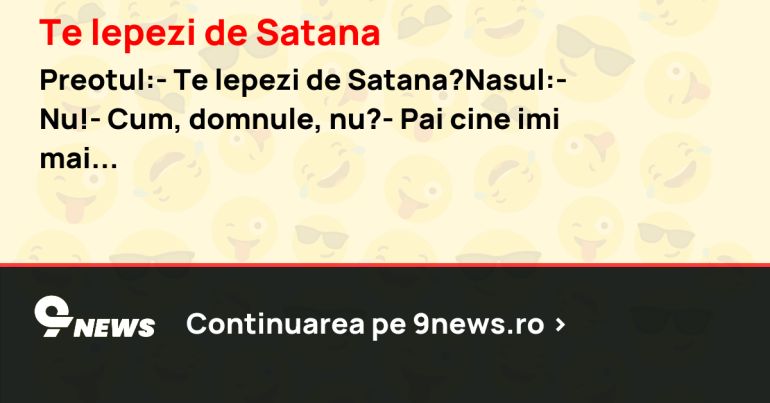 Te lepezi de Satana