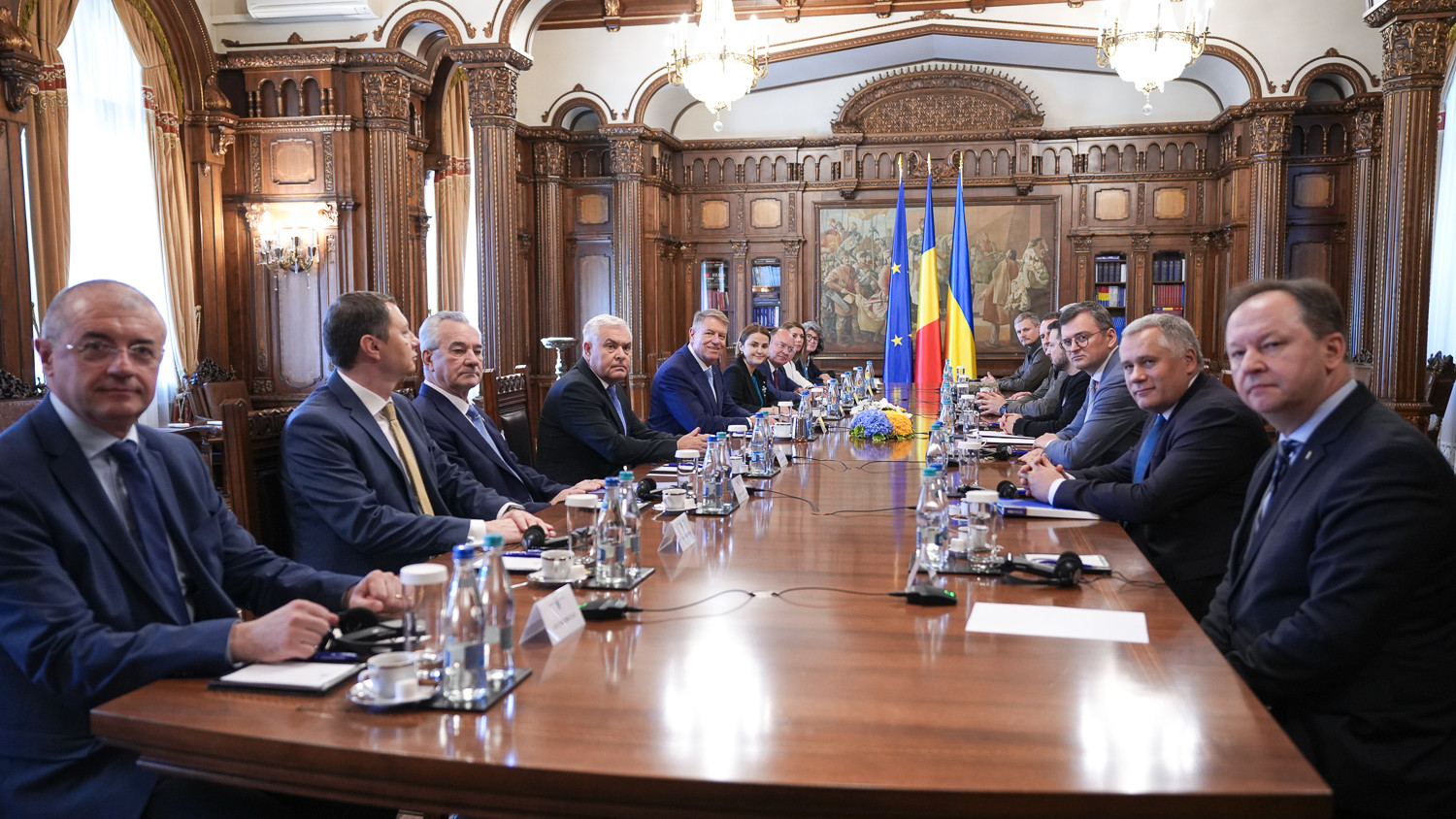 Filmul primei vizite a lui Zelenski în România. Ce a cerut președintele ucrainean și ce a oferit în schimb