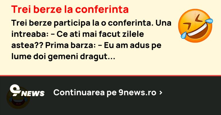 Trei berze la conferinta