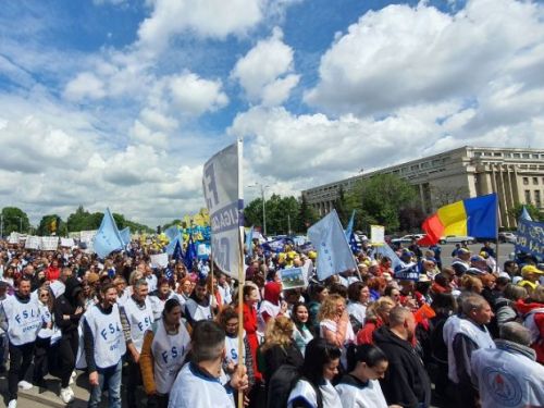 Profesorii nu renunță la proteste. Peste 20.000 de oameni sunt așteptați vineri în Capitală