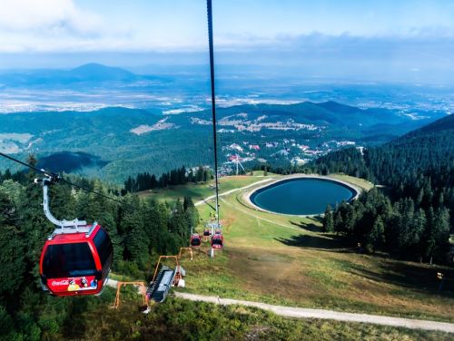 Pistă de sanie de vară în Poiana Brașov. Traseul va fi în apropierea pârtiei Bradul