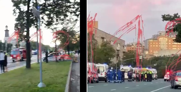 Rusia spune că a dejucat un atac cu drone al Ucrainei. Fragmente de drone au fost găsite lângă clădirile Ministerului Apărării din Moscova