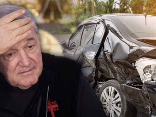 Gigi Becali, primele declarații după ce a fost implicat într-un accident: „S-a băgat și el în depășire fără să se asigure”