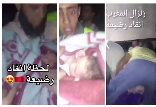 Operațiunea de salvare dramatică în Maroc. Nou-născut scos de sub dărâmături, după cutremurul care a ucis peste 2.000 de oameni