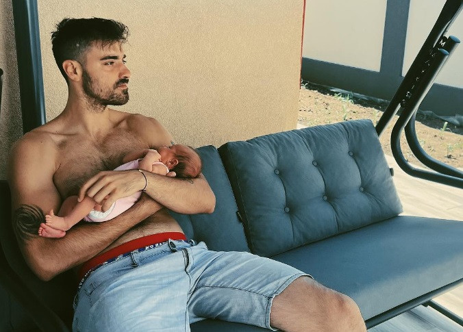 Liviu Teodorescu, imagine emoționantă cu fiica sa. Cum este viața de părinte pentru artist: „O motivație mai puternică”