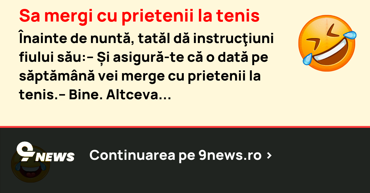 Sa mergi cu prietenii la tenis