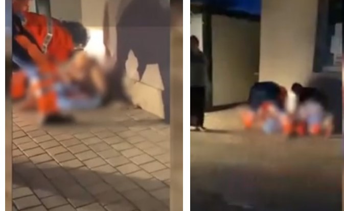 Tânăra care a născut pe trotuar, în fața spitalului din Urziceni, vrea să meargă în instanță. Bunica ei: „Este traumatizată”