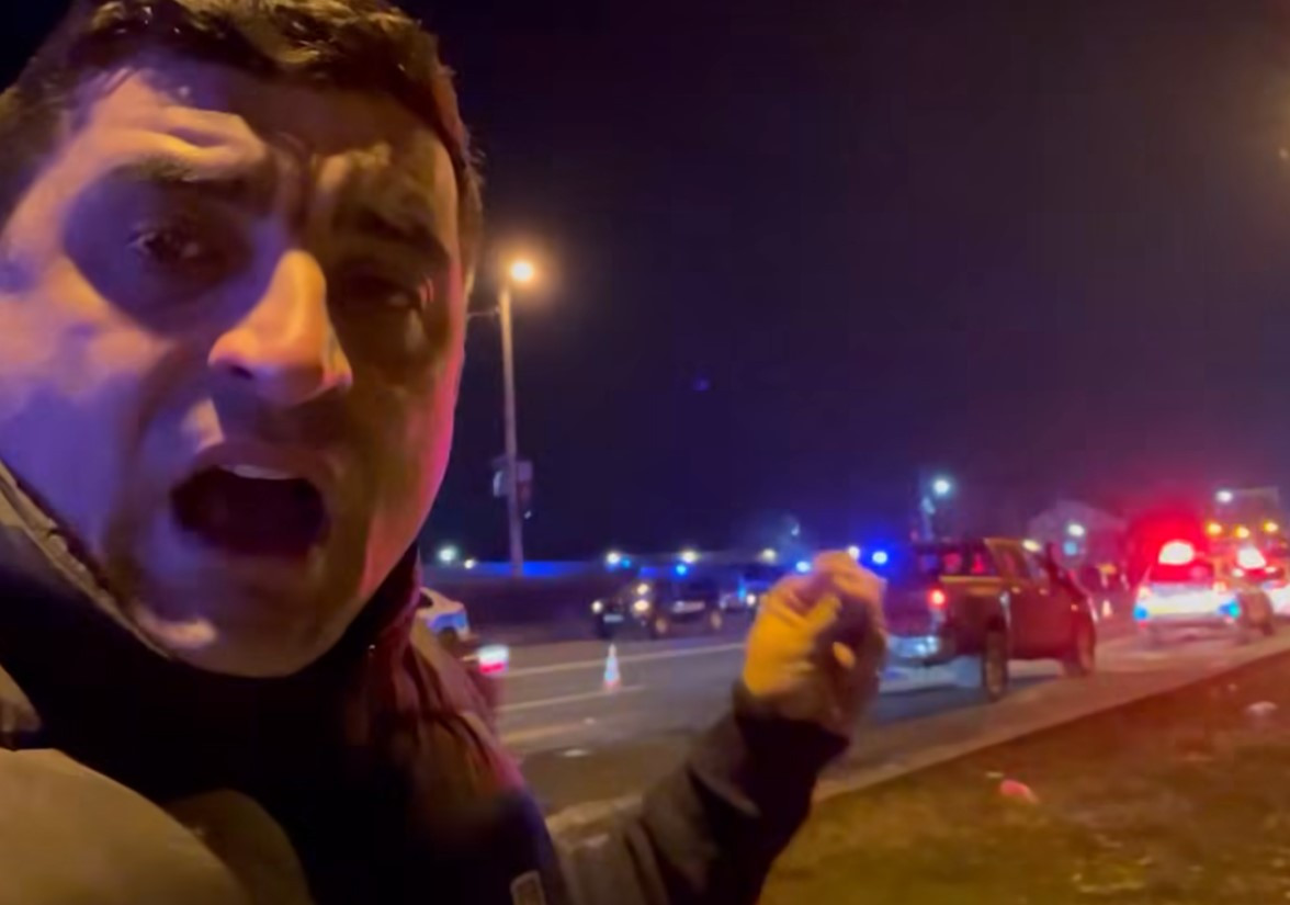 George Simion, alungat de fermierii protestatari din Constanţa: „Tai-o la București cu hoții tăi”