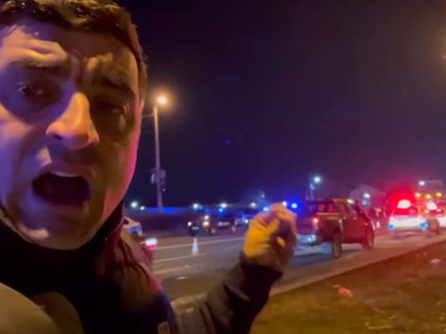 George Simion, alungat de fermierii protestatari din Constanţa: „Tai-o la București cu hoții tăi”