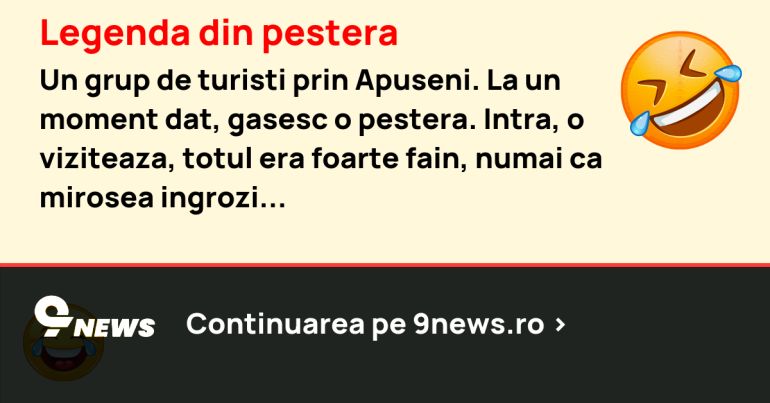Legenda din pestera