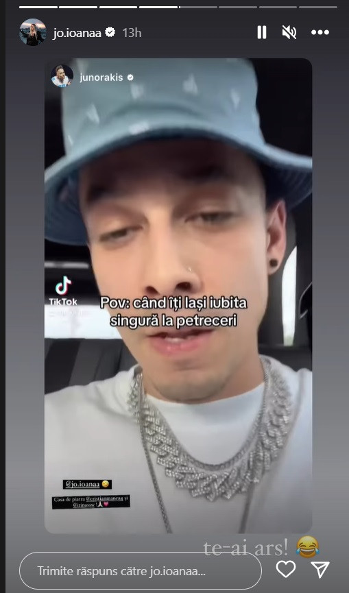 Jo a prins buchetul la nunta Irinei Deaconescu. Reacția lui Juno a stârnit hohote de râs: „Mi-am lăsat iubita aseară singură”