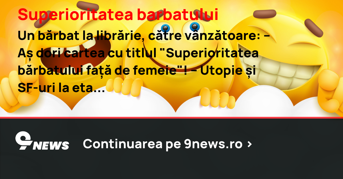 Superioritatea barbatului