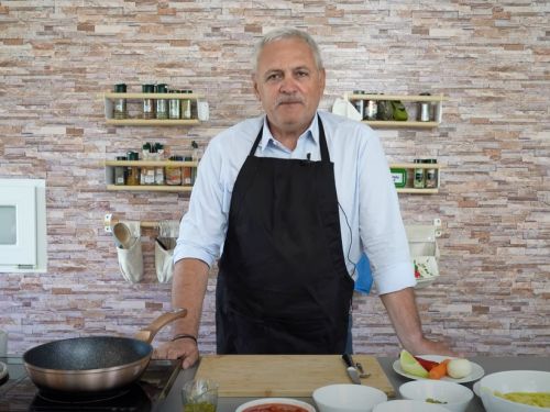 Liviu Dragnea are emisiune culinară pe YouTube. Ce a gătit în prima ediție cel care controla Guvernul înainte de condamnare