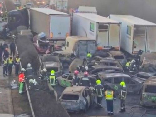 Mărturiile românilor implicați în carambolul cu 42 de mașini din Ungaria. „Era panică mare. Se auzeau și țipete”