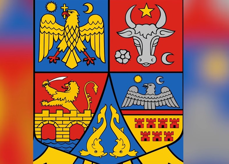 Stema României poartă simboluri ascunse. Ce semnifică cei doi delfini pe care nu mulți i-au observat